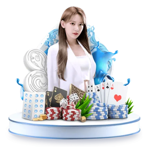 Máy đánh bạc với biểu tượng may mắn